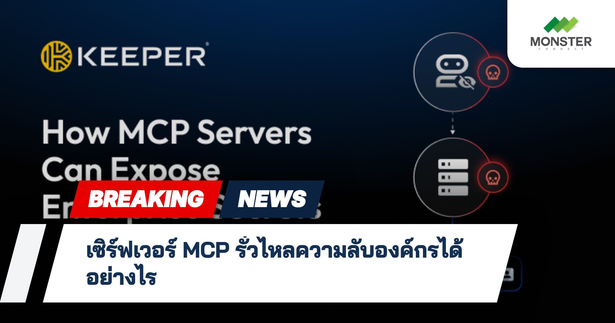 เซิร์ฟเวอร์ MCP รั่วไหลความลับองค์กรได้อย่างไร