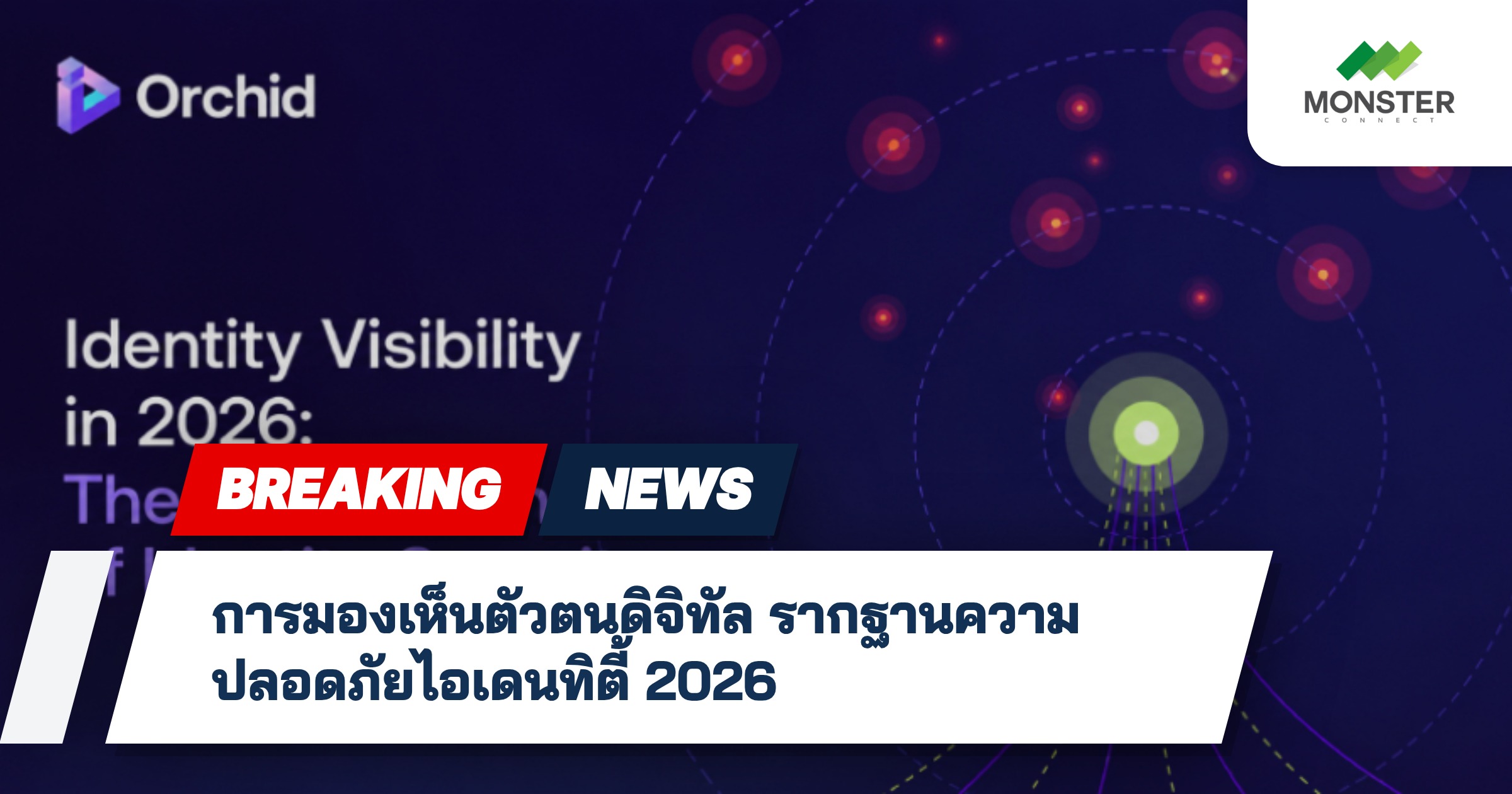 การมองเห็นตัวตนดิจิทัล รากฐานความปลอดภัยไอเดนทิตี้ 2026