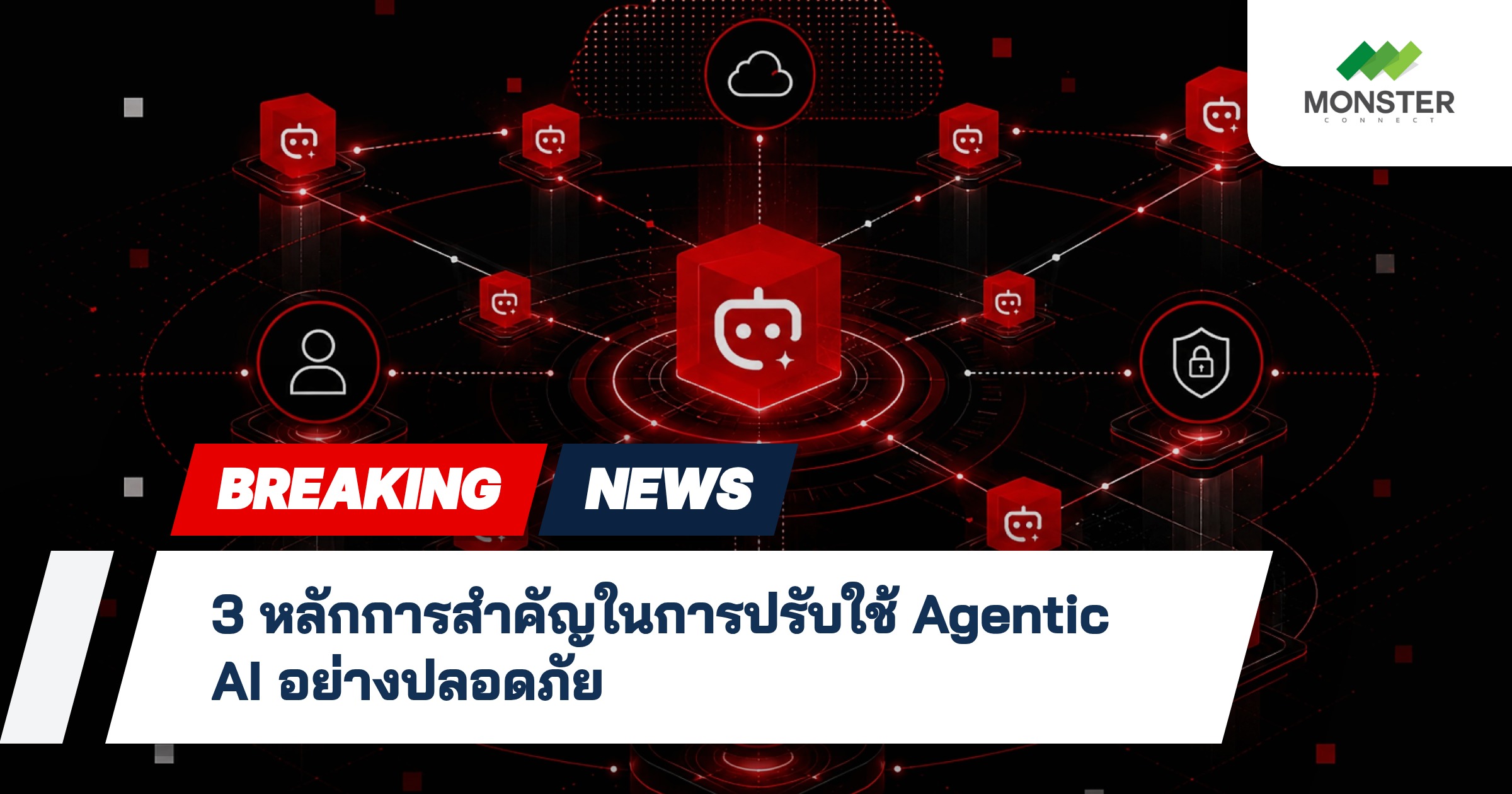 3 หลักการสำคัญในการปรับใช้ Agentic AI อย่างปลอดภัย